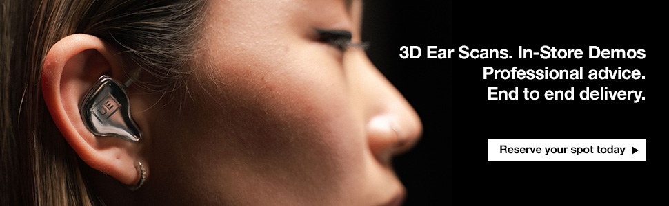 Get custom in-ear monitors with accurate, non-invasive 3D ear scans, store demos and fast turnaround. Click here to learn more!