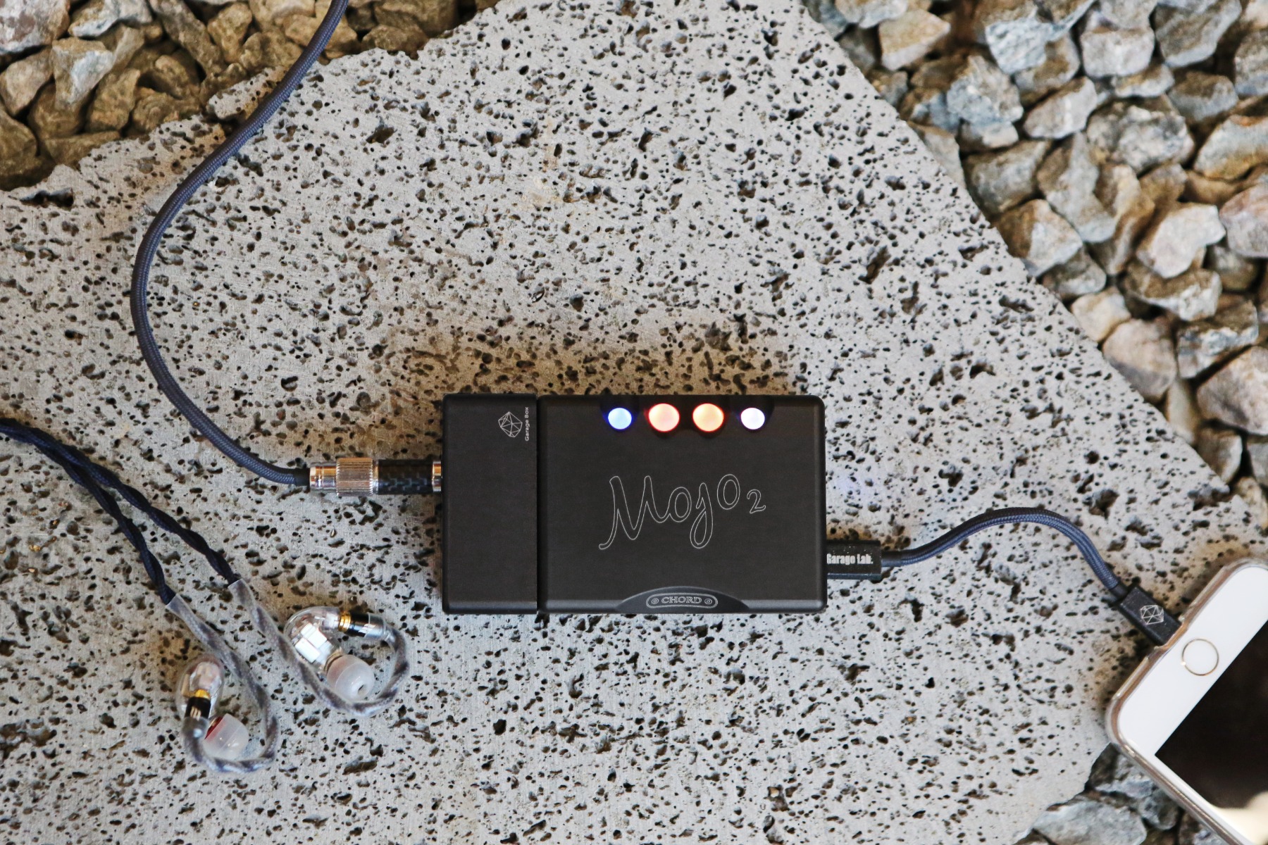 Garage Lab 'Garage Box' 3.5mm / 4.4mm Adapter for Chord Mojo / Mojo 2