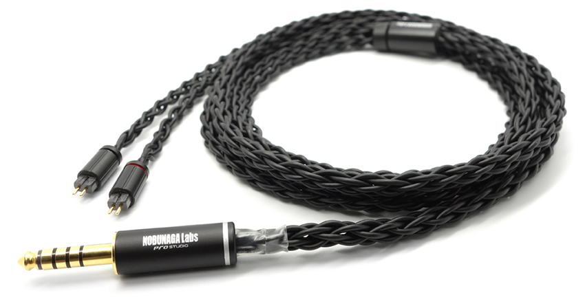 NOBUNAGA Labs ADVANCE Upgrade Series 8-Wire Black Edition Cable