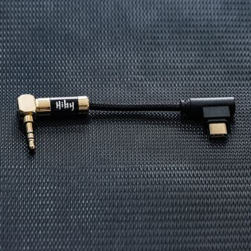 HiBy Type C to 3.5mm Gold Plating Coaxial Cable