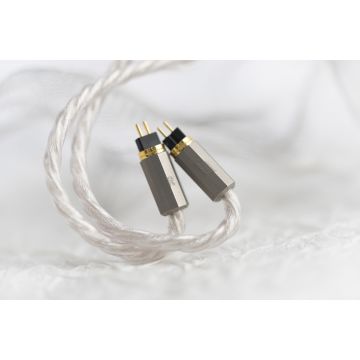 Effect Audio Cleopatra II OCTA 8-Wire ConX (2-pin + MMCX) Pure Silver Cable