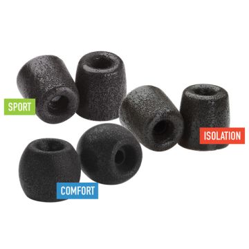 Comply Foam Earphone Tips - Variety Pack 500