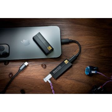 iBasso Lightning to USB C OTG cable