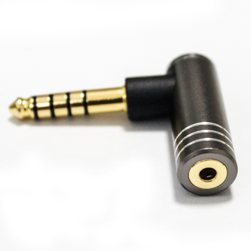 Cayin PH-4X 2.5mm Female to 4.4mm Male Balanced Right Angle Adapter