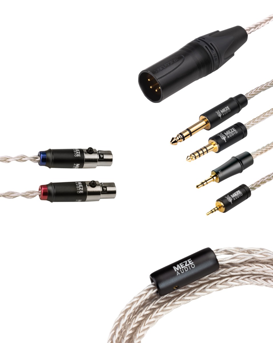 Meze Mini XLR Silver Plated PCHUD Premium Cable for Elite / Empyrean