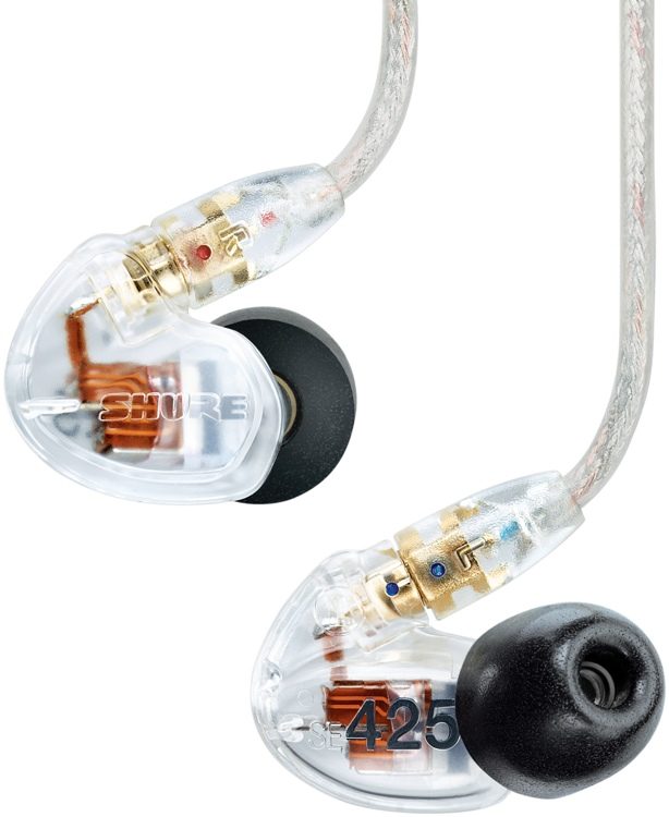 Shure SE425 Universal In-Ear Monitor with 64" (1.60m) Cable for Stage