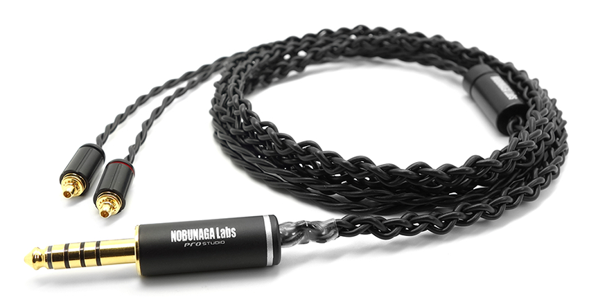 NOBUNAGA Labs ADVANCE Series 4-Wire Black Edition Tin-Plated OFC Cable