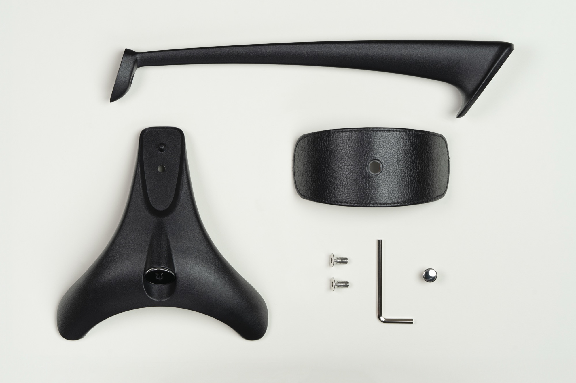 Photo of disassembled MANTA headphone stand