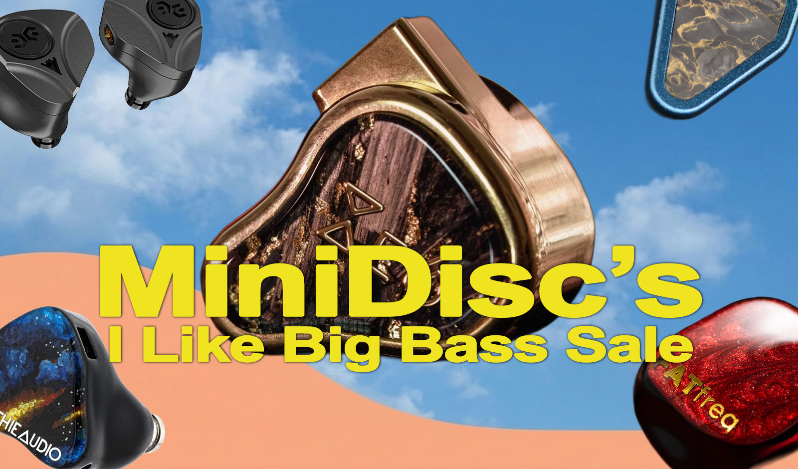 Minidisc's I LIKE BIG BASS sale