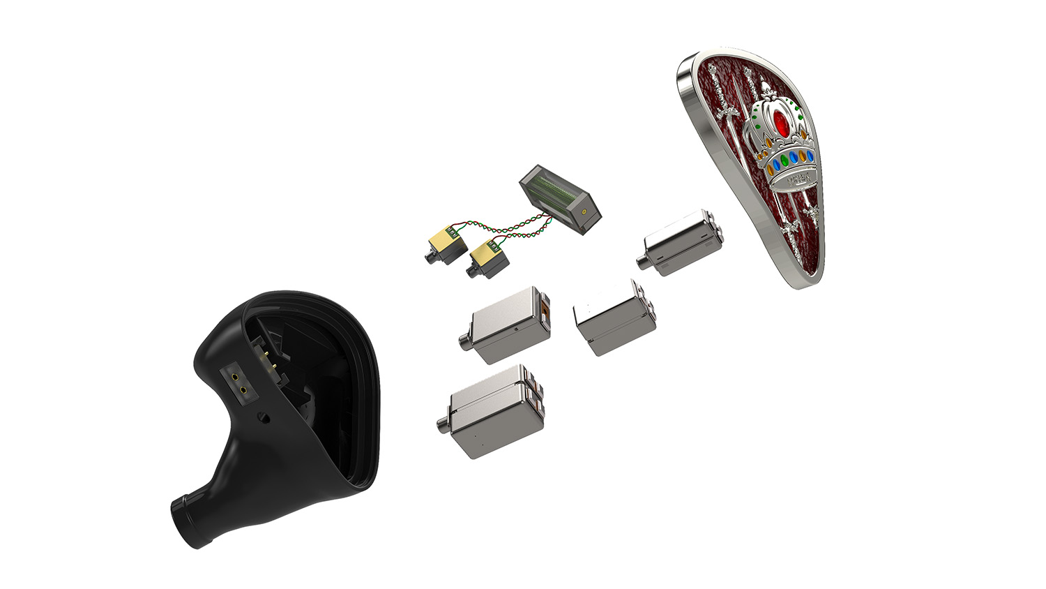 Exploded diagram of Forte Ears Macbeth