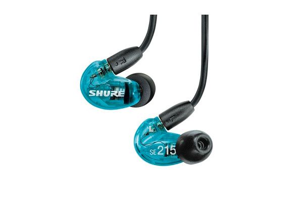 Shure SE215 In-Ear Monitor w/ Cable for Stage